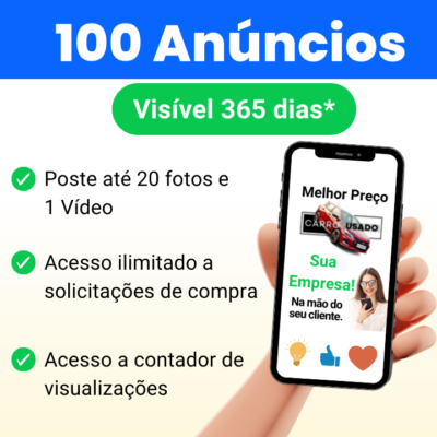 100 anuncio para vender carro usado