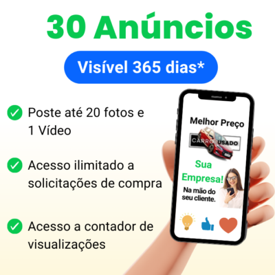 30 anuncio para vender carro usado